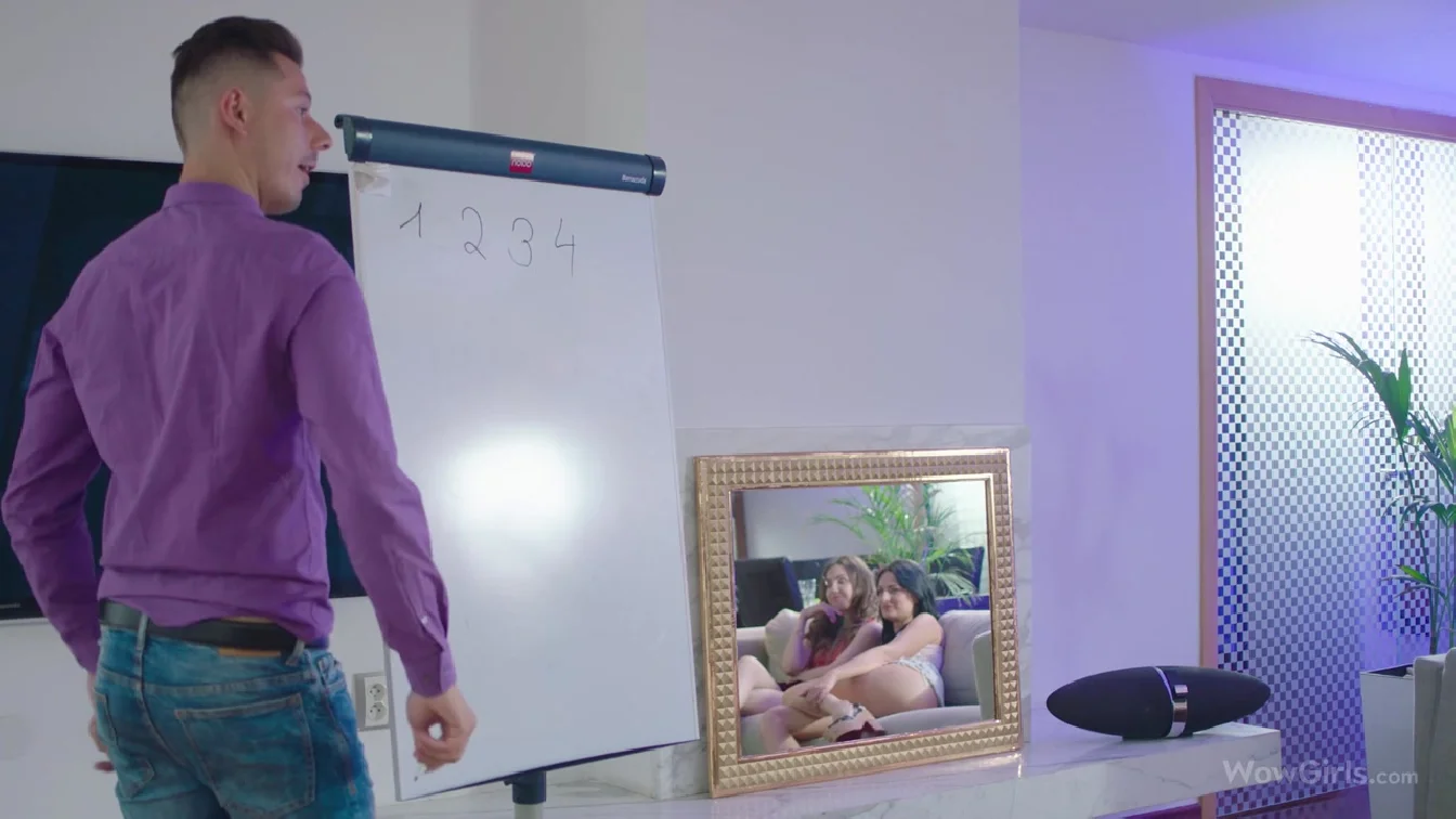 WowGirls Elle Rose And Leanne Lace The English Teacher XXX